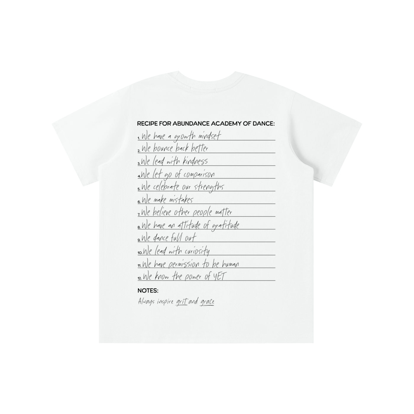 Youth AAD Recipe Tee