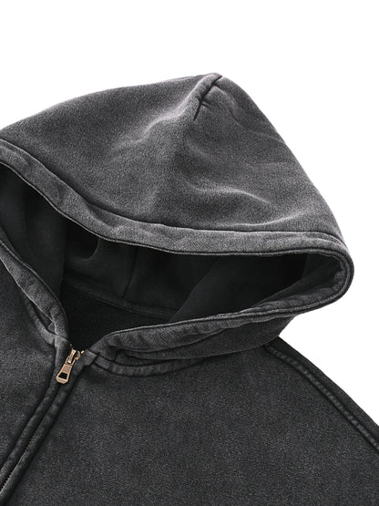 Adult Boxy Zip-Up